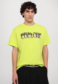 Versace Jeans Couture Apdrukāts T-krekls - kiwi