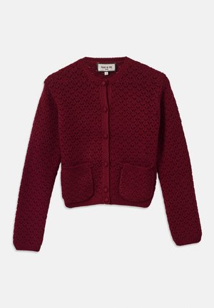 WANGELOT - Strickjacke - lie de vin