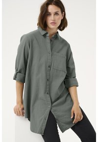 Kaffe NAYA - Overhemdblouse - balsam green