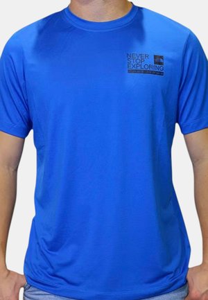 T-shirt con stampa - blue