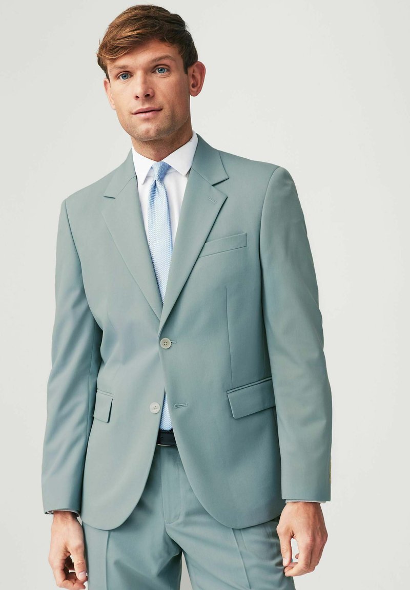 Next TAILORED FIT MOTIONFLEX STRETCH - Blazer - light blue
