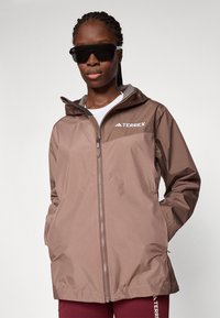 Adidas Terrex RAIN  - Vodootporna jakna - trace brown/earth strata