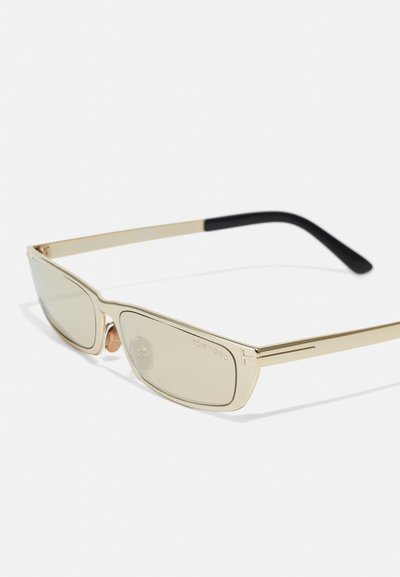 Tom Ford EVERETT UNISEX - Γυαλιά ηλίου - gold-coloured/brown mirror