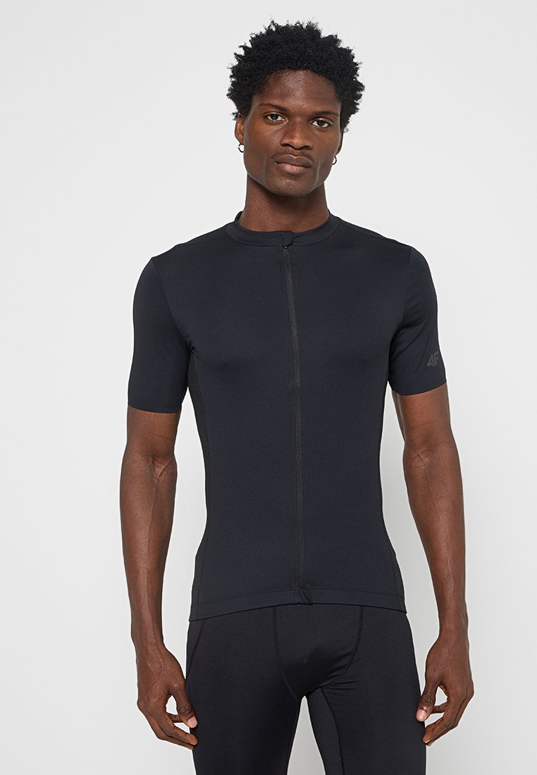 4F Sport T-shirt gemêleerd zwart