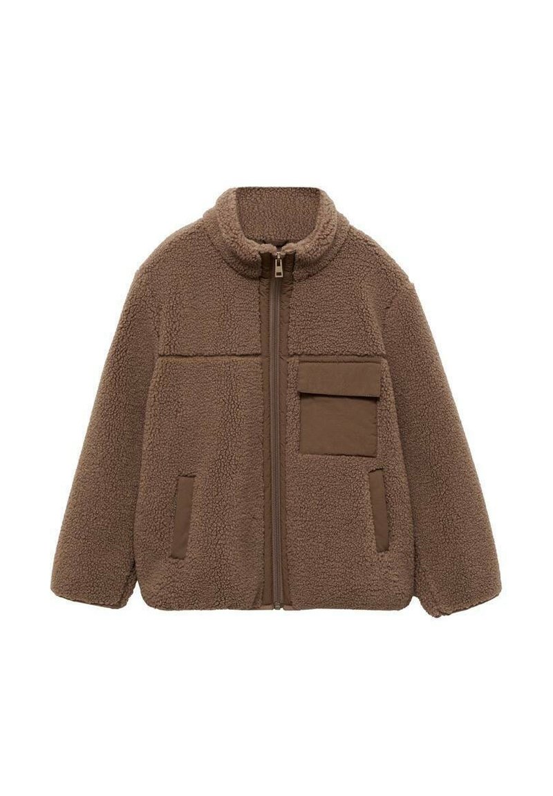 Mango Kids Fleecejacka - brown