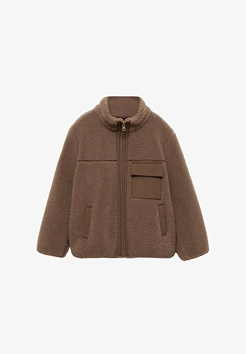 Mango Kids Fleecejacka - brown