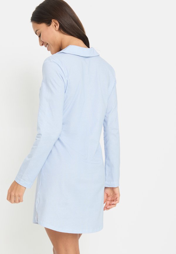 VIVANCE DREAMS BY LASCANA CLASSIC NIGHTDRESS - Nightie - blau2