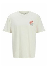 PLUS SIZE  - Camiseta estampada - egret