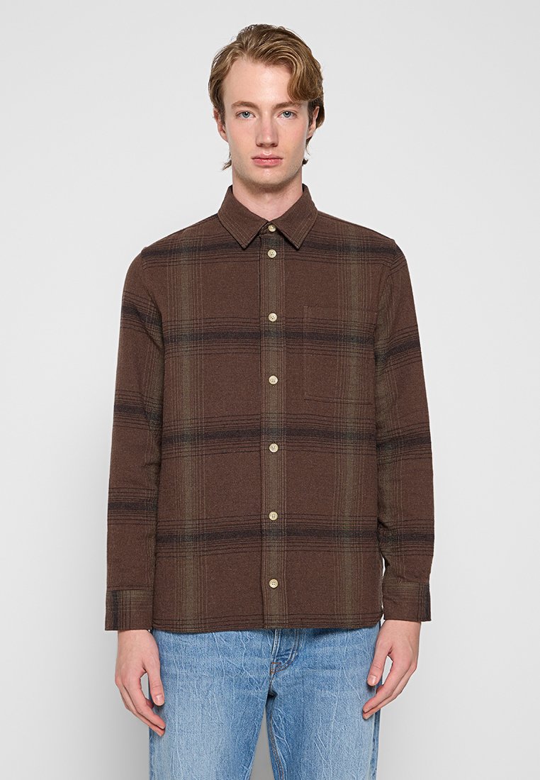 Won Hundred Overhemd kaki