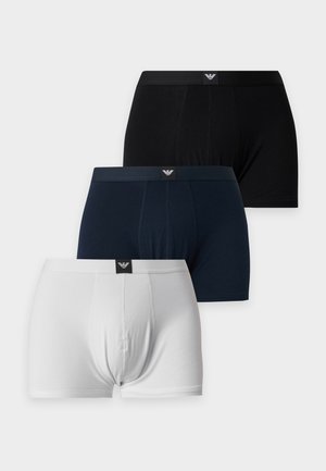 Emporio Armani, TRUANK 3 PACK - Boxer aderenti - black/white/blu