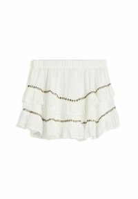 STUDDED RUFFLED - Gonna a campana - white