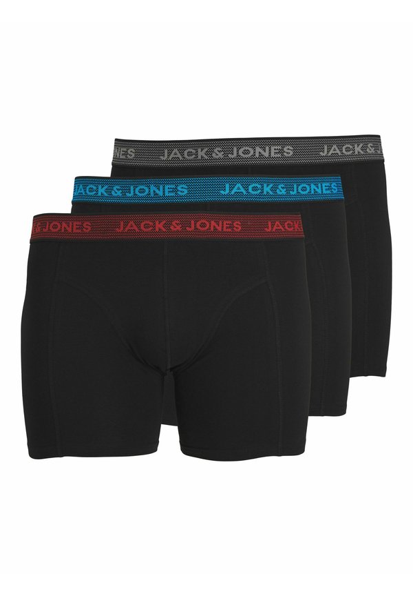 JACWAISTBAND TRUNKS 3 PACK - Boxerbriefs - asphalt