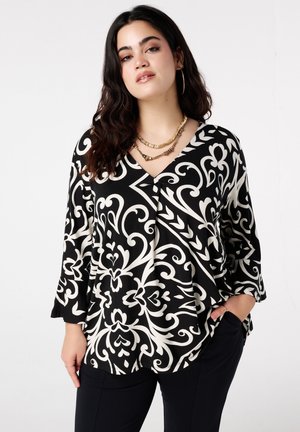 MS Mode, TOP - Blouse - multi black/white