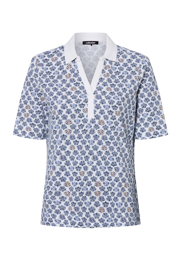 HANNAH - Bluse - weiß blau