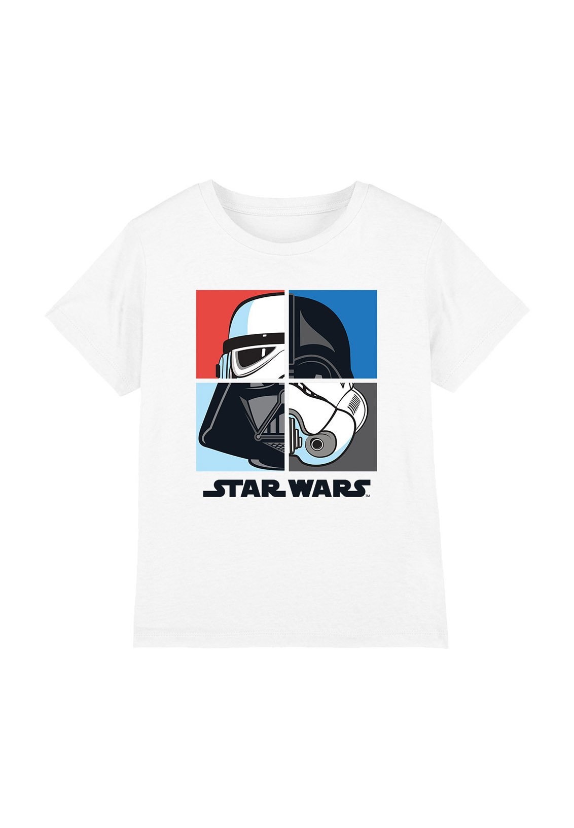 トップス DARTH VADER & STORM TROOPER / TEE Stormtrooper and Darth Vader JEDI Selfie HOLLYWOOD Cotton T-shirt