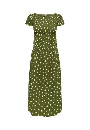 ONLY, KLEID ONLMOLLY LANGES KLEID - Denní šaty - capulet olive