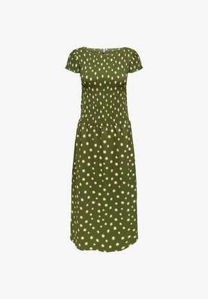 ONLY, KLEID ONLMOLLY LANGES KLEID - Denní šaty - capulet olive