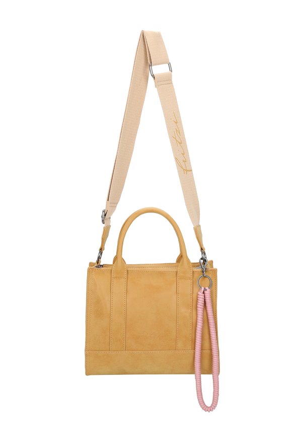SQUAREN - Handtasche - honey mustard