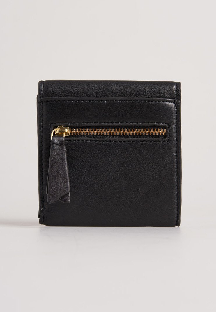 Superdry CULT STUDIOS SMALL FOLD Geldbörse black Superdry Geldbörse tan