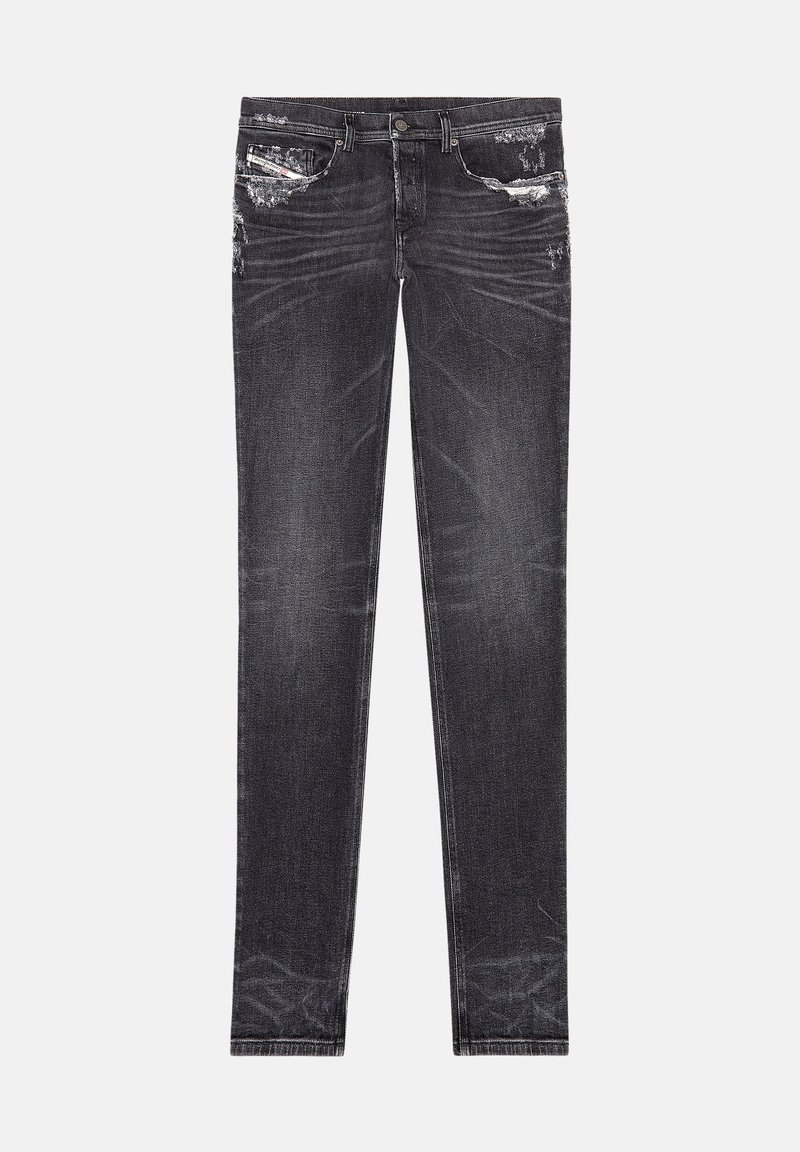 Diesel Jeans Tapered Fit zwart