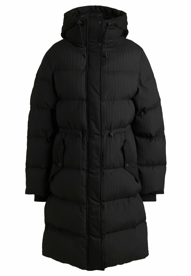 Boss Wintermantel zwart