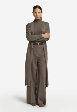 FALCONERI - Cardigan - braun tortora melange
