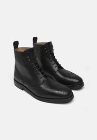 Henry Stevens Stivaletti stringati - schwarz