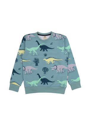 RUNNING DINOSAURS - Sweatshirt - blue
