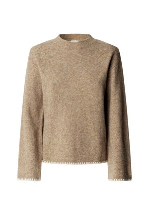 Pepe Jeans, PEPE JEANS JUMPER AIDA - Jumper - dark stone beige