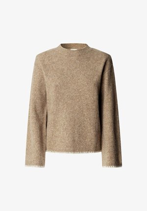 Pepe Jeans, PEPE JEANS JUMPER AIDA - Jumper - dark stone beige