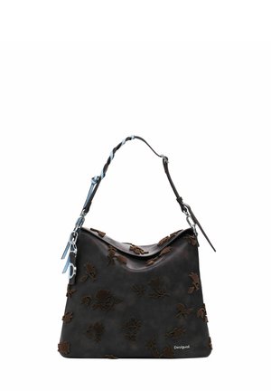Desigual LARGE CONVERTIBLE FLOCKED - Tagesrucksack - brown