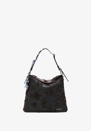 Desigual LARGE CONVERTIBLE FLOCKED - Dnevni ruksak - brown