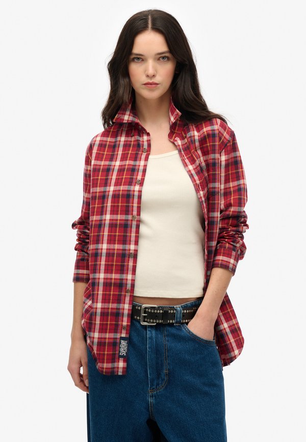 VINTAGE CHECK  - Hemdbluse