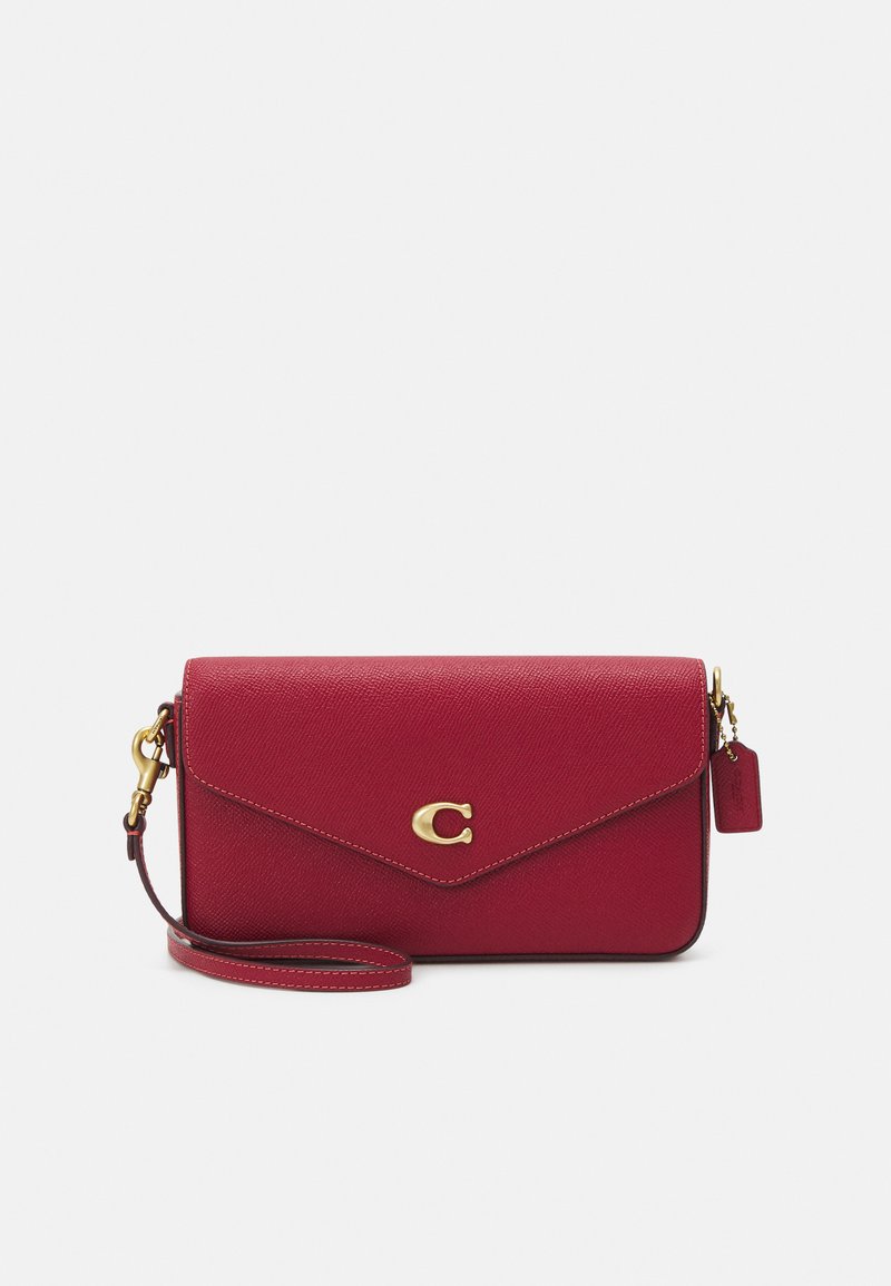 COACH CROSSGRAIN CROSSBODY SET - Mala a tiracolo - b4/enamel red