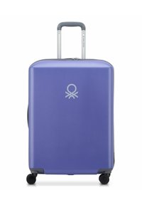 Delsey Paris UNITED COLORS OF BENETTON HARDSIDE 4 ROLLEN TROLLEY - Bagaglio a mano - purple