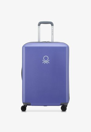 Delsey Paris UNITED COLORS OF BENETTON HARDSIDE 4 ROLLEN TROLLEY - Bagaglio a mano - purple