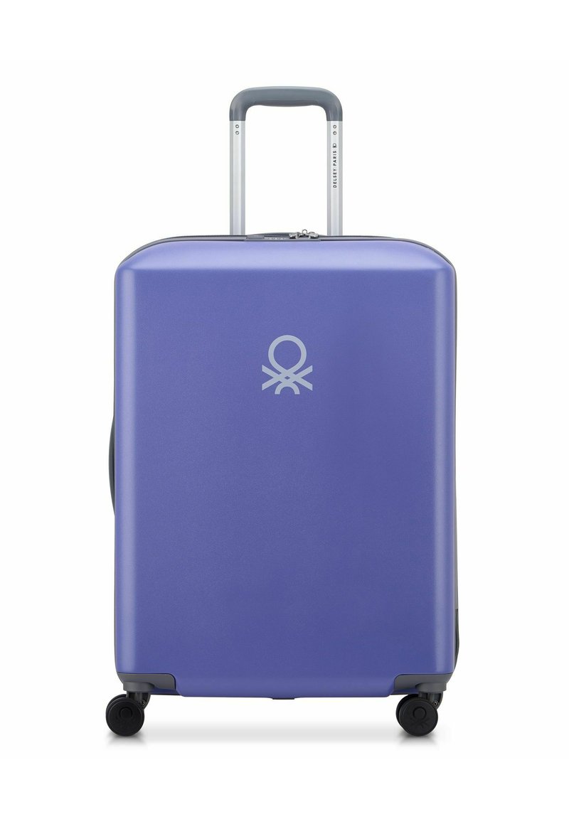 Delsey Paris UNITED COLORS OF BENETTON HARDSIDE 4 ROLLEN TROLLEY - Bagaglio a mano - purple