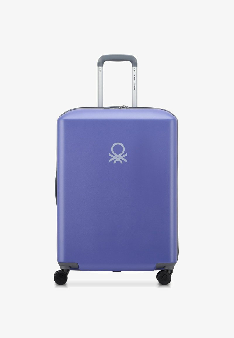 Delsey Paris UNITED COLORS OF BENETTON HARDSIDE 4 ROLLEN TROLLEY - Bagaglio a mano - purple
