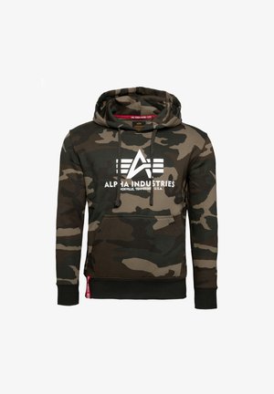 BASIC - Huppari - woodland camo