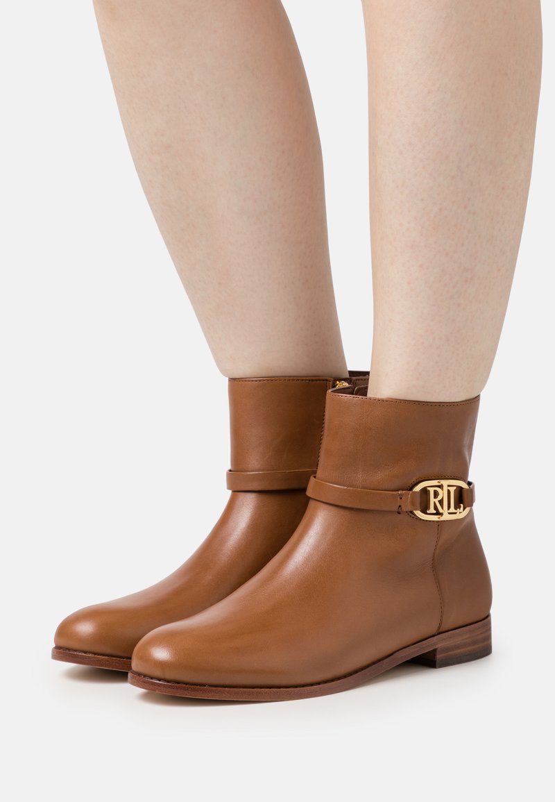 Lauren Ralph Lauren BRIELA Bottines deep saddle tan/marron clair ZALANDO.FR