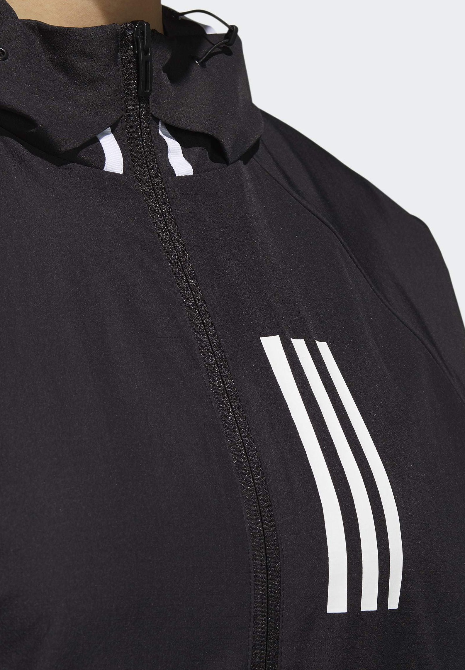 ADIDAS W.N.D. JACKET Trainingsjacke black ADIDAS W.N.D. JACKET Trainingsjacke black