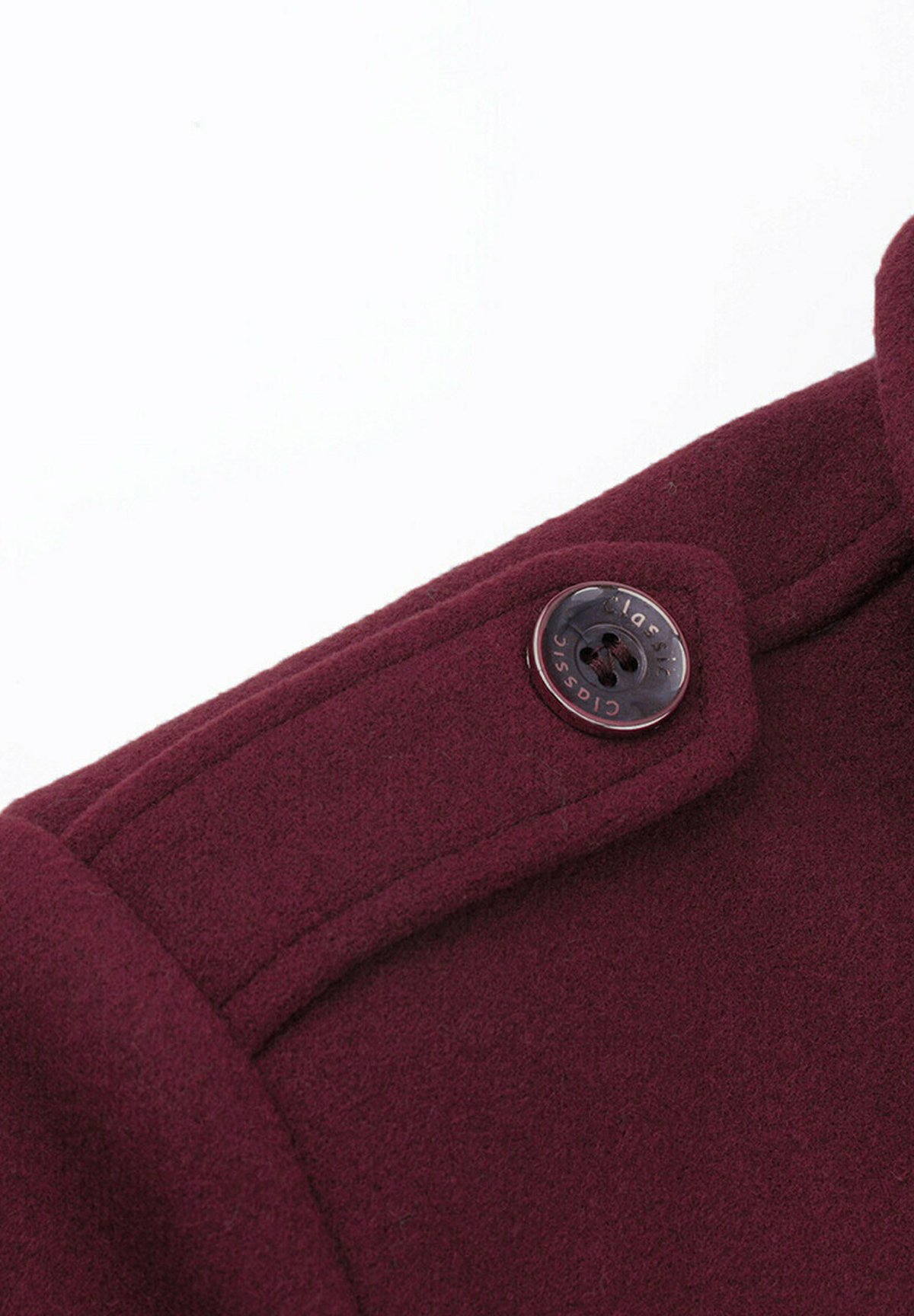 WINTERMANTEL Lima Bordeaux 30cm - Gefütterter Wintermantel Für Kalte Tage