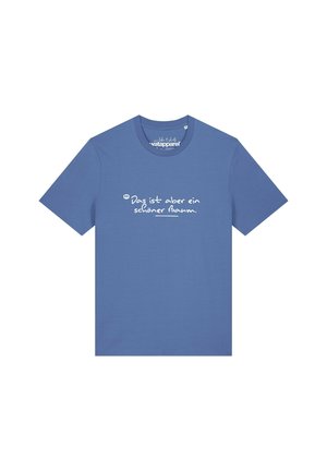 DAS IST ABER EIN SCHÖNER BAUM - T-shirt print - bright blue