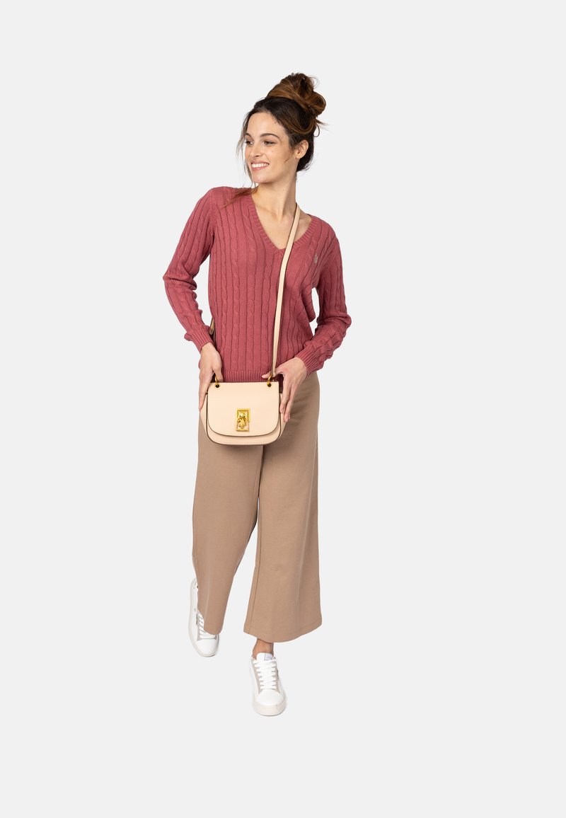 U.S. Polo Assn. Axelremsväska - beige