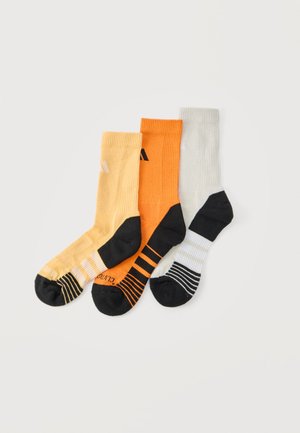 UNISEX 3 PACK  - Șosete sport - pure orange/semi ice tangerine/orbit grey