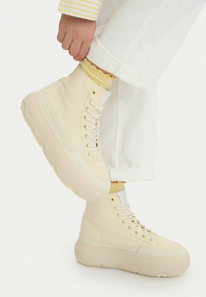 Roxy, ROXY SNEAKERS WOMEN'S YELLOW 5907964020516 - Sneakers high - yellow
