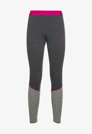 BL BOTTOM REVELSTOKE PW - Leggings - odlo graphite grey melange festival fuchsia