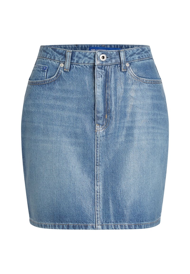 Karl Lagerfeld Jeans Jeansrok coated denim Karl Lagerfeld Jeans Jeansrok coated denim