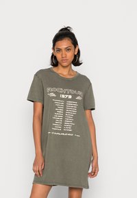 JDY JDYELINA PRINT DRESS  - Vestido de malha - kalamata