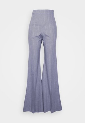 Ioana Ciolacu FITTED FLARED TROUSERS - Pantalon classique - grey